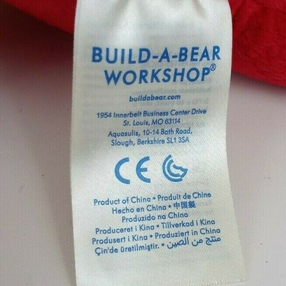 Great Wolf Lodge Exclusive Build A Bear MagicQuest Ellie Red Dragon 15" Plush - Picture 5 of 7